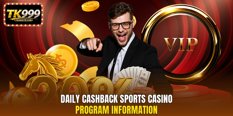 Daily cashback sports casino - Program information