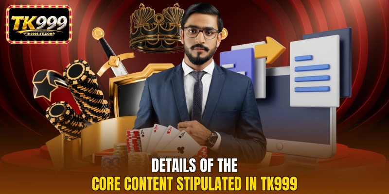 Details of the core content stipulated in TK999