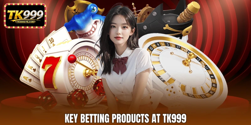Key betting products at TK999