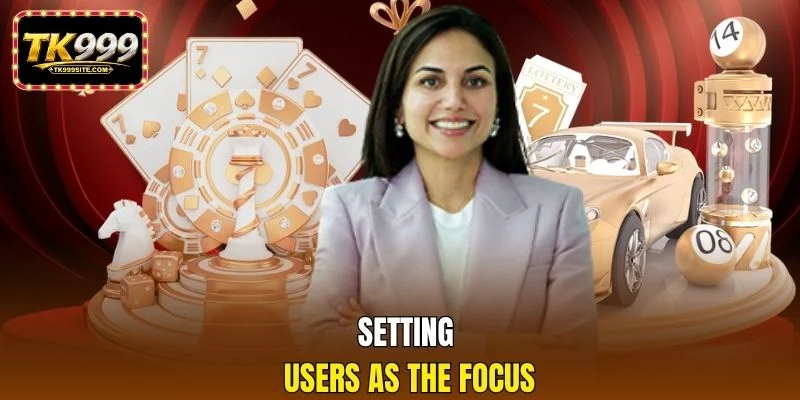 Setting users as the focus